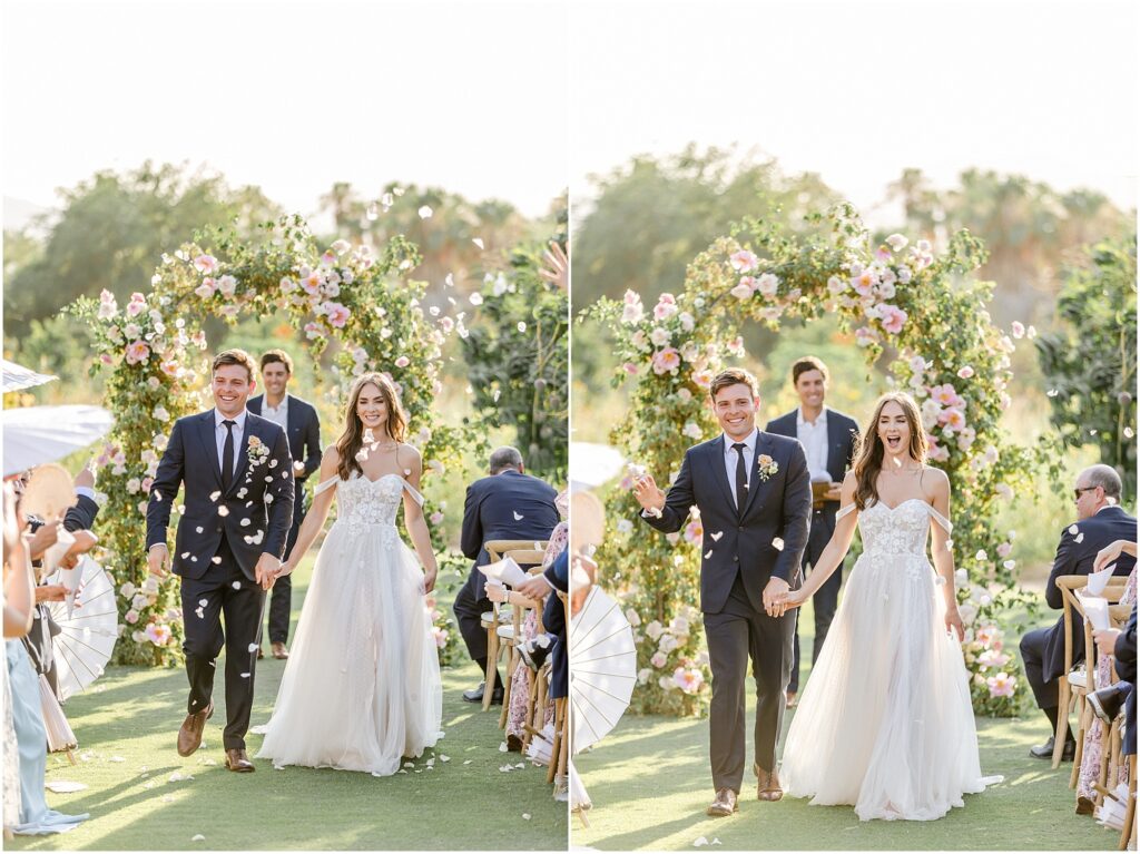 Flora Farms Wedding Ceremony Recessional